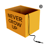 Never Grow Up logo
