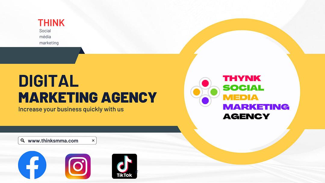Think social media marketing agency cover