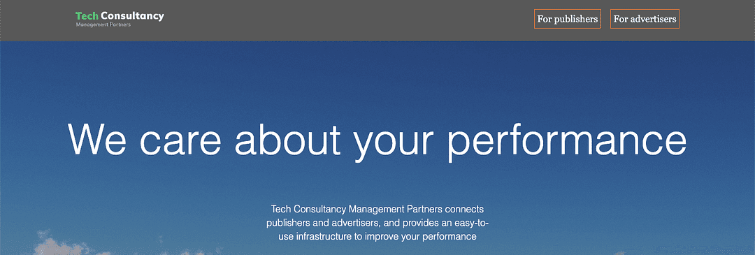 Tech Consultancy Management Partners cover