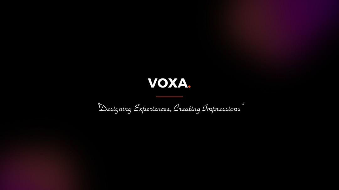 VOXA Design Studio cover