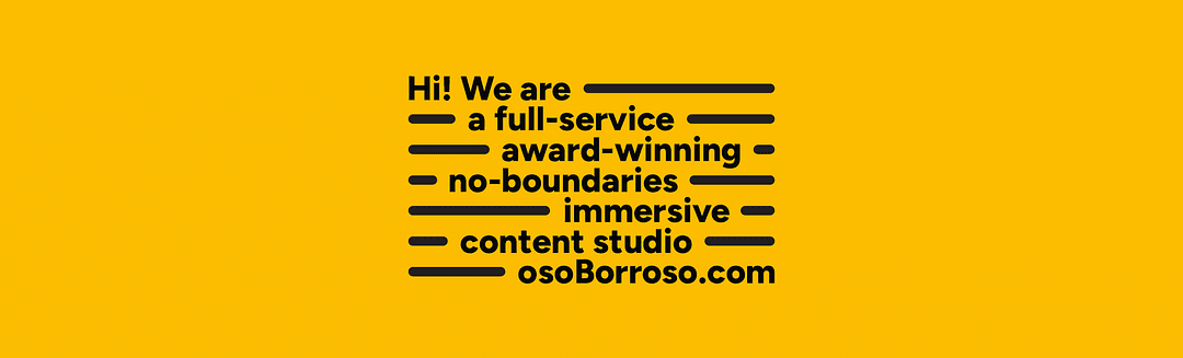 osoBorroso: AR & VR for Marketing & Events 🟡⚫ cover
