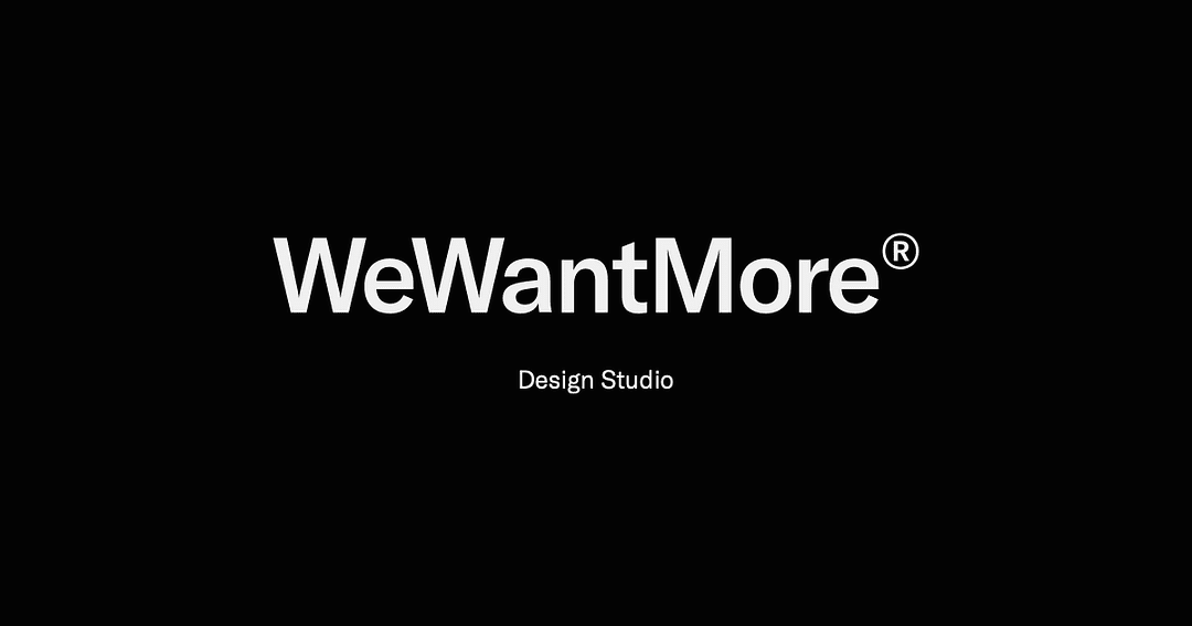 WeWantMore cover
