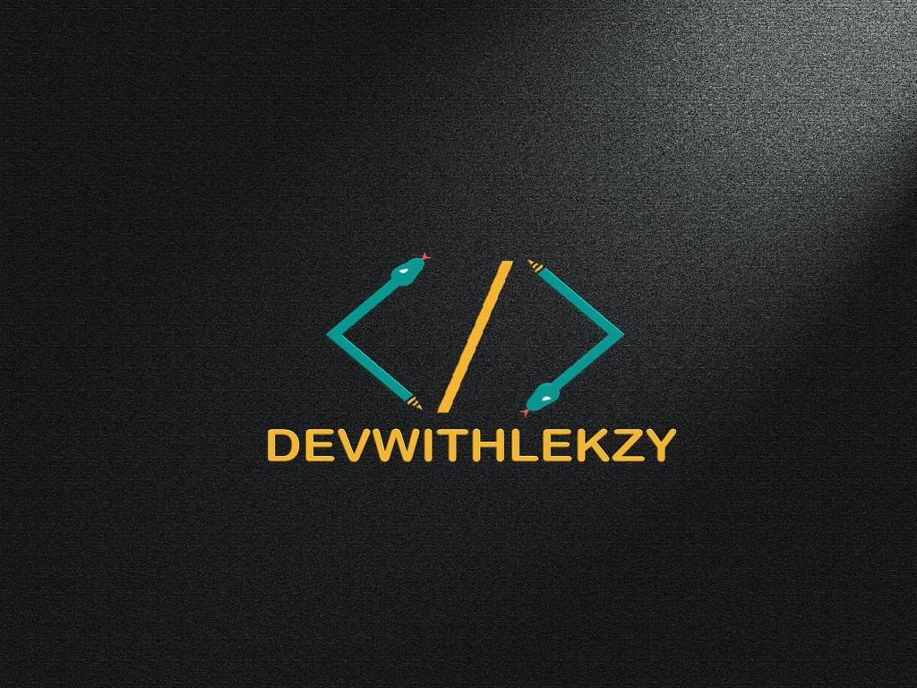 Devwithlekzy cover