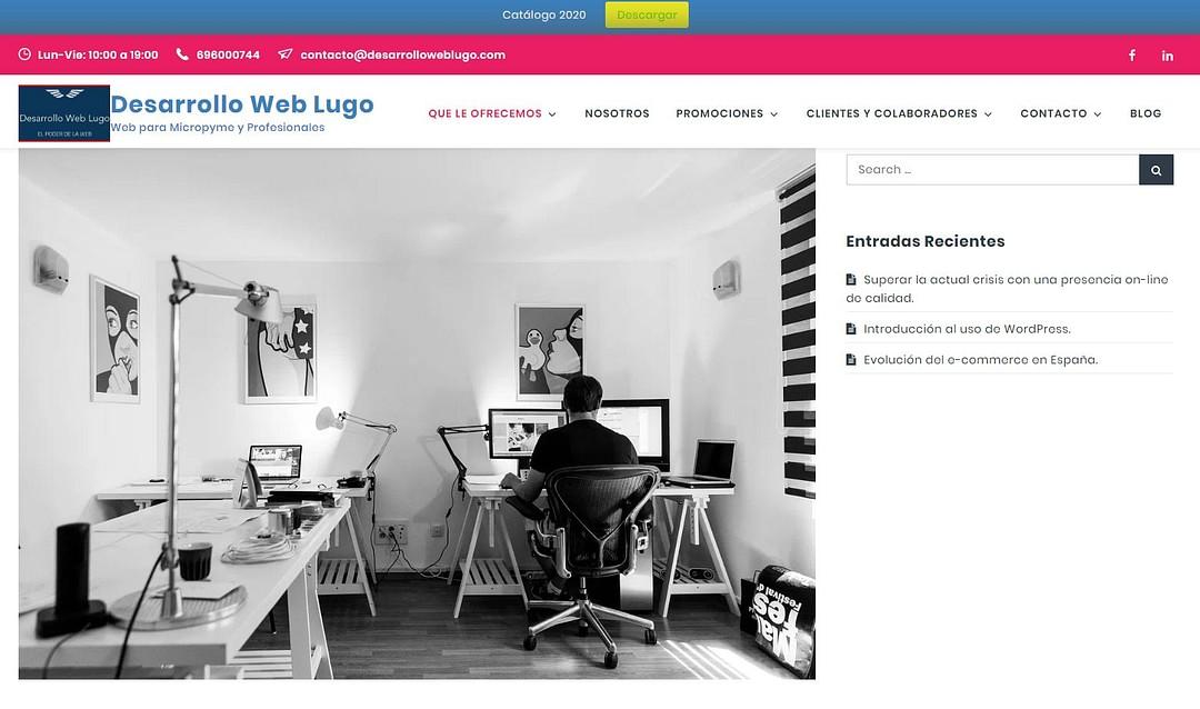 Desarrollo Web Lugo cover