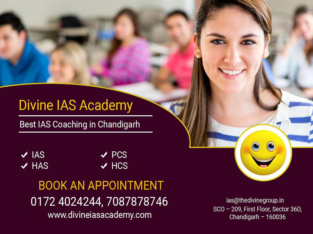 Divine IAS Academy - Best IAS Coaching in Chandigarh cover