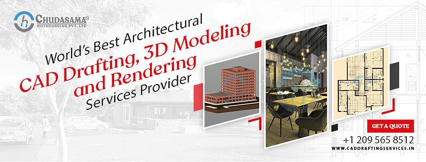 CAD Drafting Services | BIM Modeling Services - Chudasama Outsourcing cover