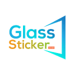 Glass sticker BD