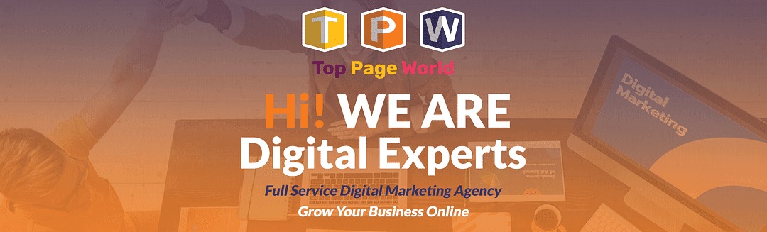 Top Page World - Digital Marketing Agency cover