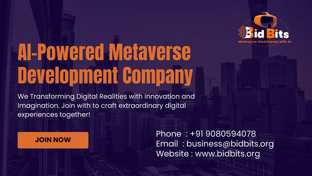 Bidbits - AI Metaverse Development Company cover