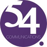 54 communications logo