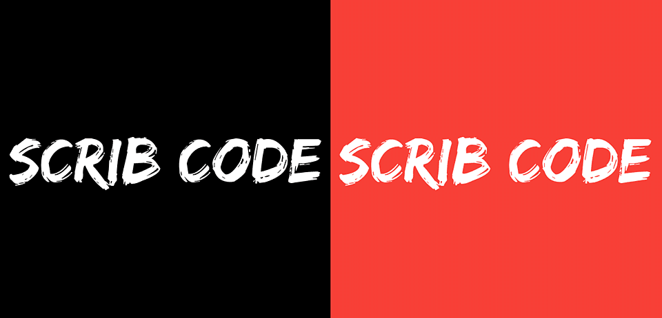 Scrib Code cover