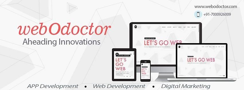 webOdoctor - Website Designing, Mobile App Development, Branding & Digital Marketing Company cover