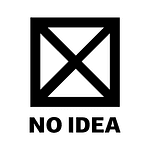 NO IDEA graphic design logo