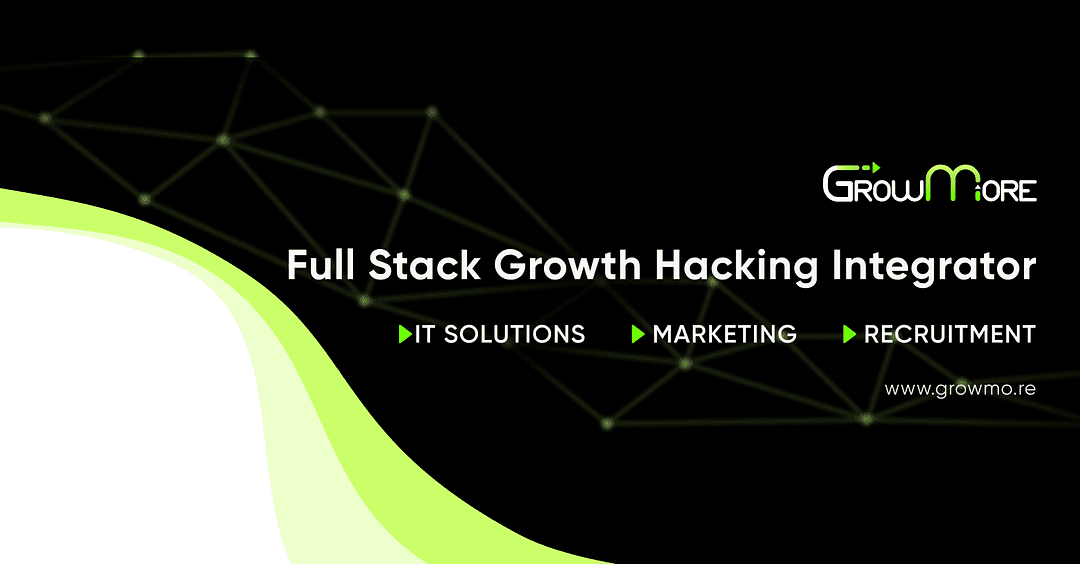 GrowMore Full Stack Growth Hacking Integrator cover