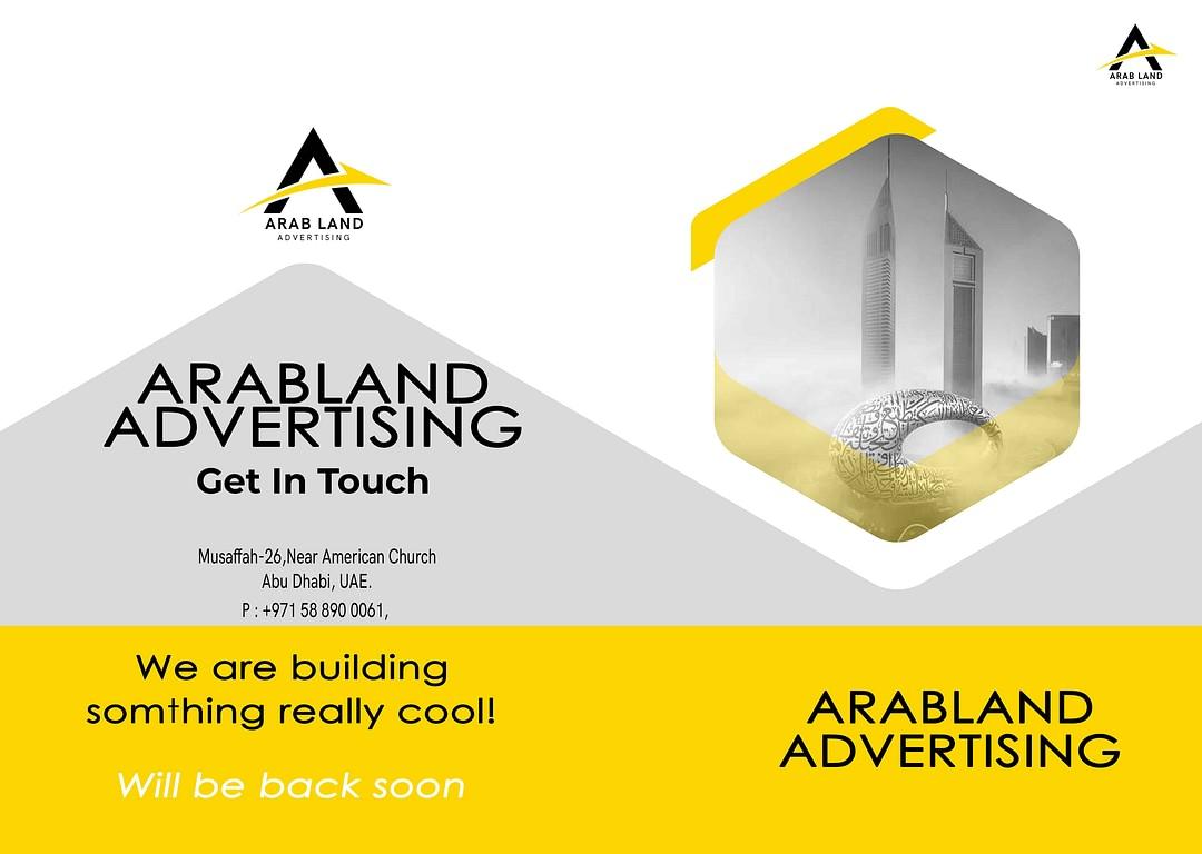 Arabland Advertising cover