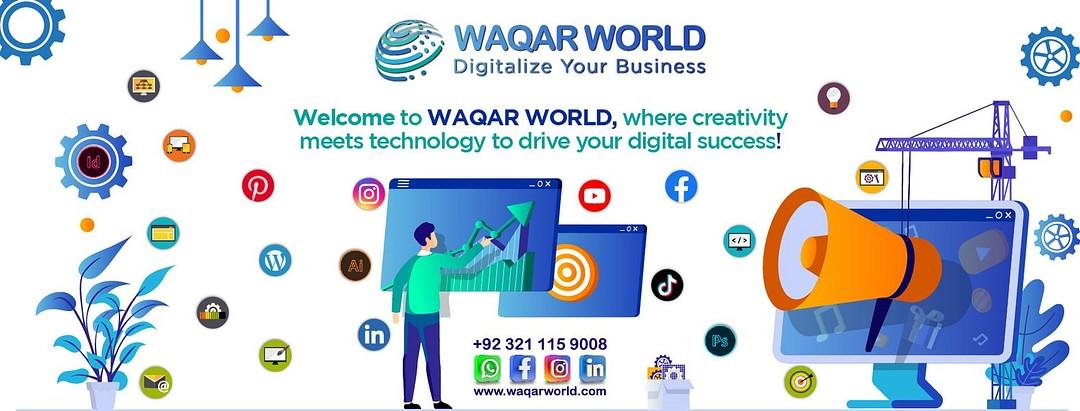 Waqar World - Digitalize Your Business cover
