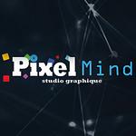 Pixel Mind: Studio graphique logo
