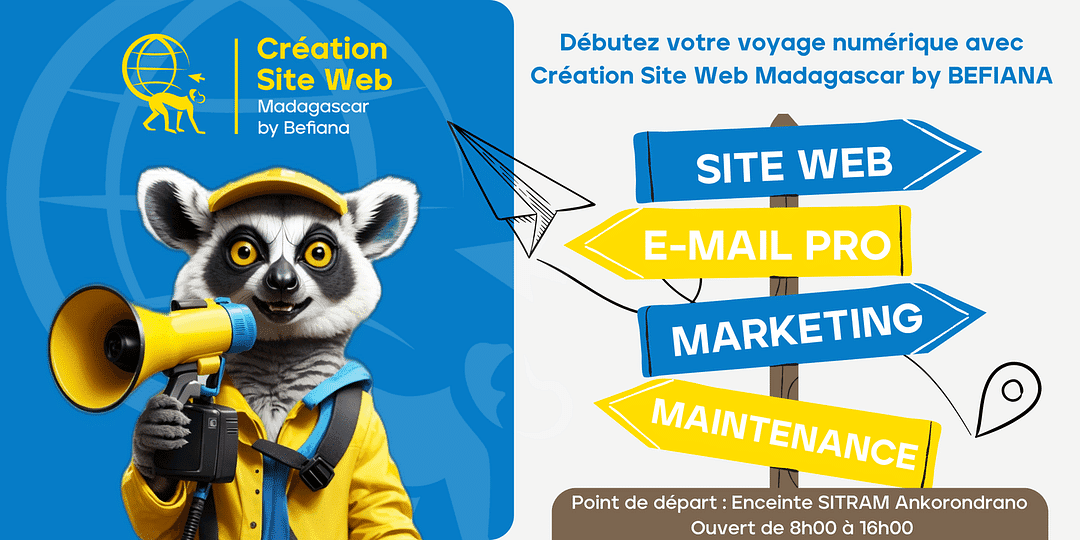 Création Site Web Madagascar by BEFIANA cover