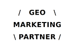 Geo Marketing Partner