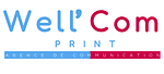 Well' Com Print logo