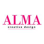ALMA création design logo