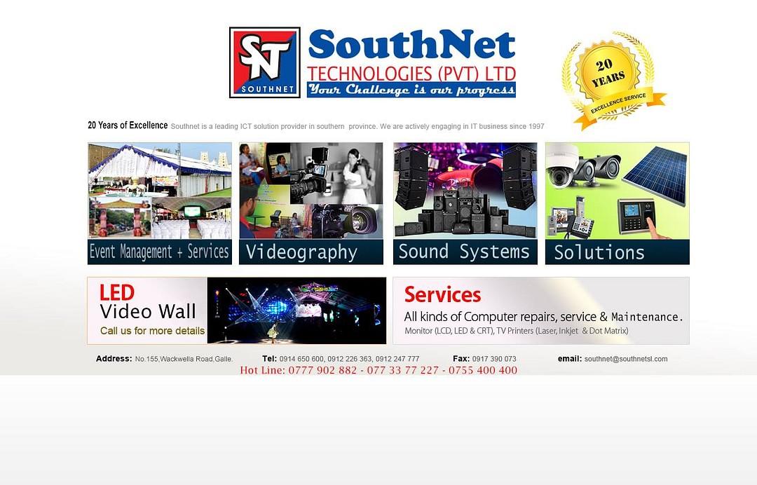 Southnet Technologies (Pvt) Ltd cover