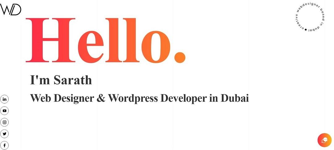 Web Designer Dubai cover