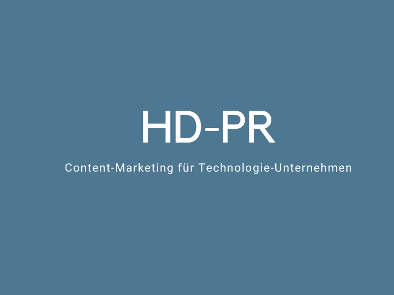 HD-PR Communications cover