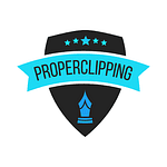 Proper Clipping logo