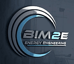 BIM2E ( Building Information Modeling ) logo