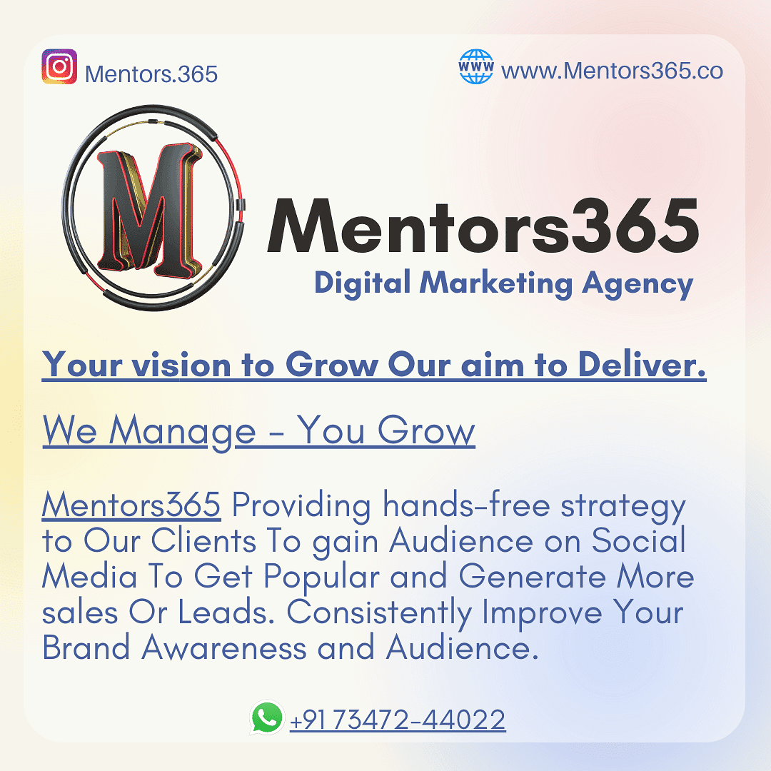 Mentors365 cover