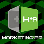 H+A Marketing + PR logo