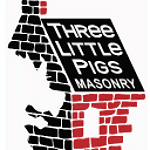 Three Little Pigs Masonry logo