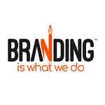BRANDING IS WHAT WE DO logo