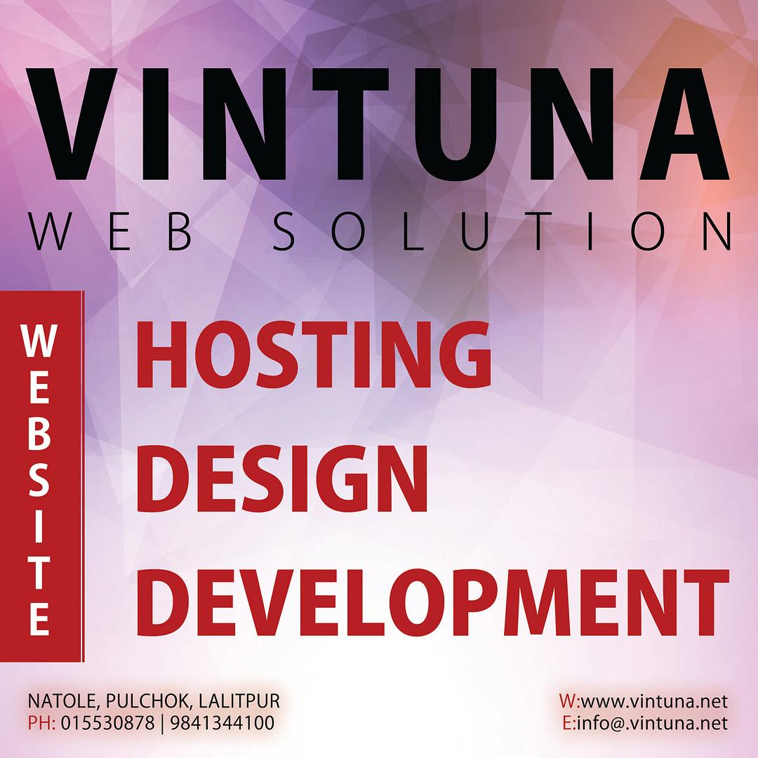 Vintuna Web solution cover
