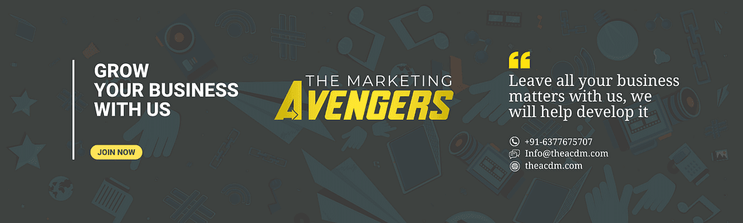 Marketing Avengers cover