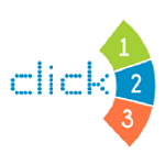 Click 123 logo