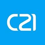 C21 new media design logo