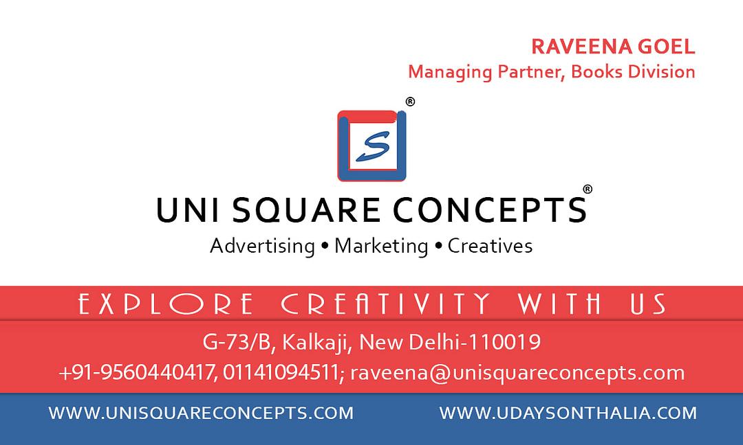 Uni Square Concepts cover