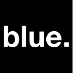 Blue. beyond what you see logo