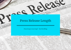press release length