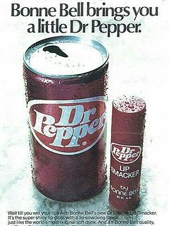 co-branding dr Pepper Bonne bell