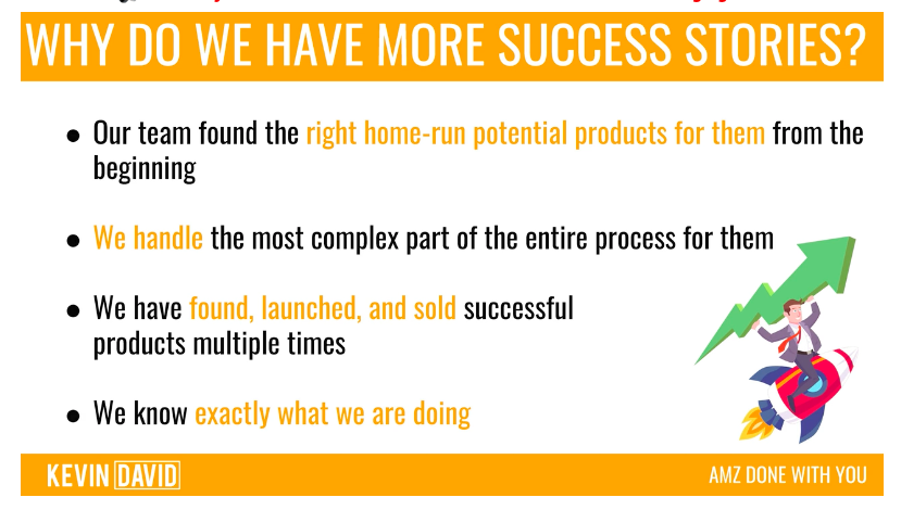 why do we have more success stories in amz?