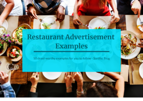 restaurant advertisement examples