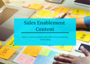 sales enablement content