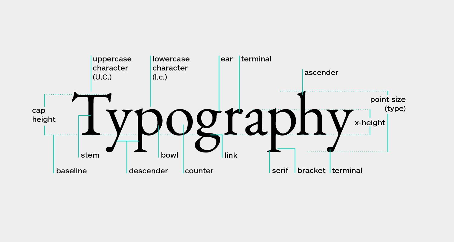 typography advertorial