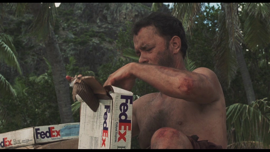 cast away product placement fedex