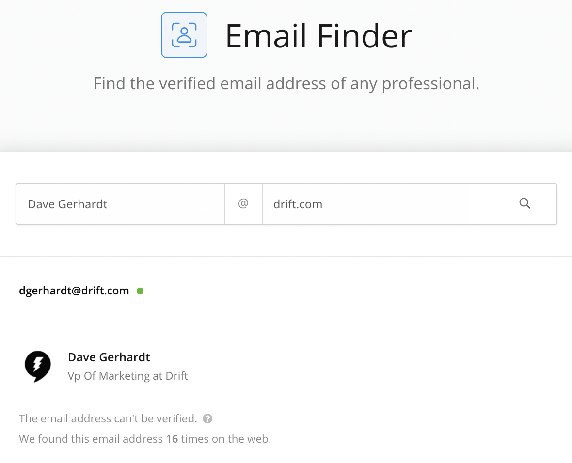 Targeted Email finder