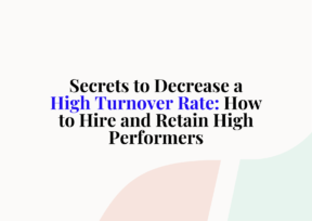 high turnover rate