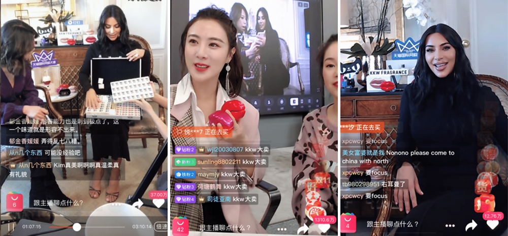 example of live streaming